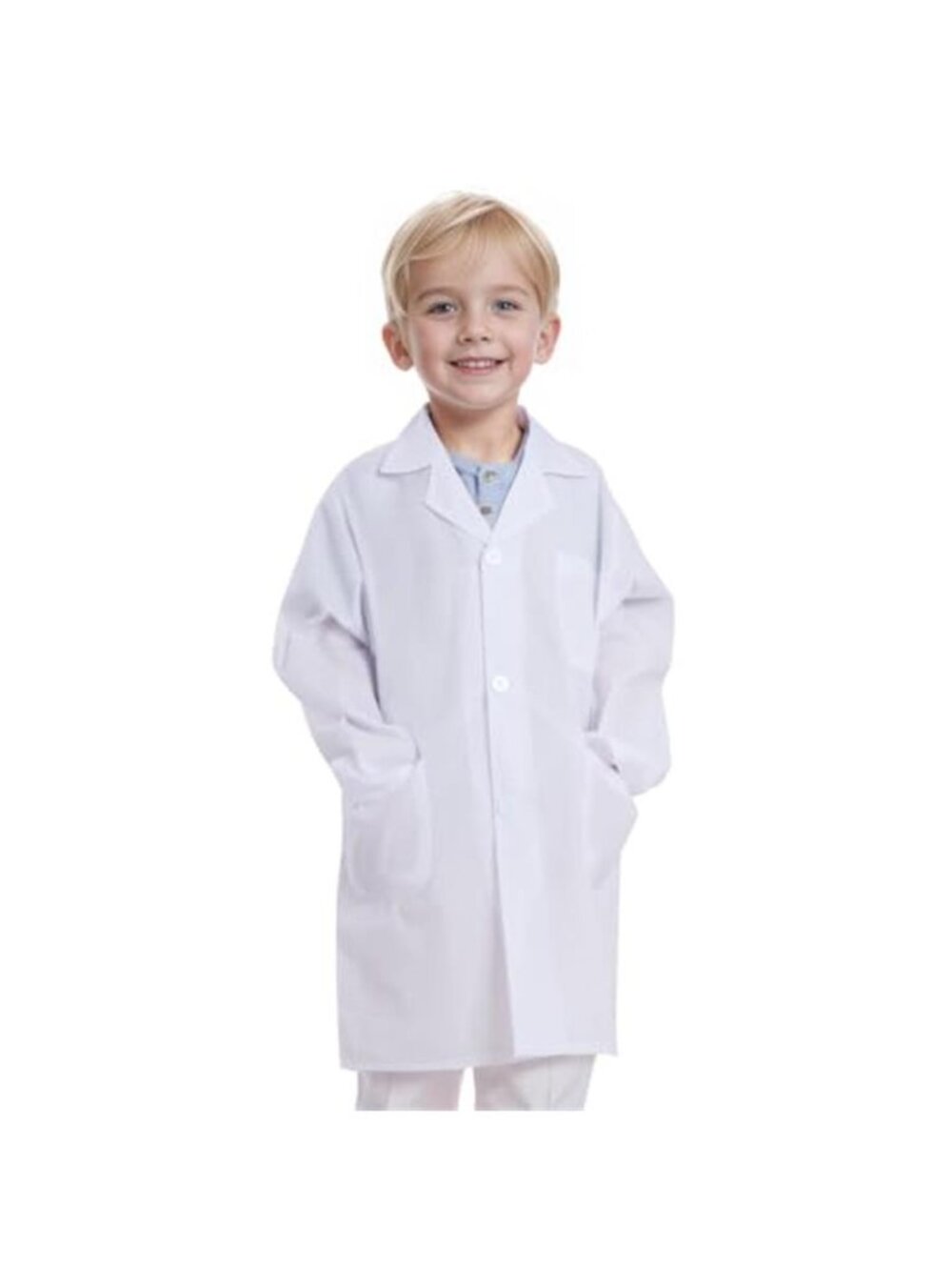 Doctor Scientist Lab Coat for Kids Children Doctor Costume Dress Up Coat for
